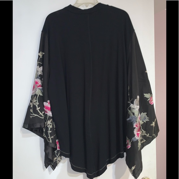 Free People Black Jersey Size L - Picture 3 of 6